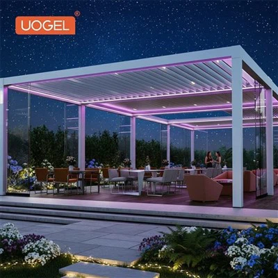 Πέργκολα με Ρυθμιζόμενη Ηλιοροφή